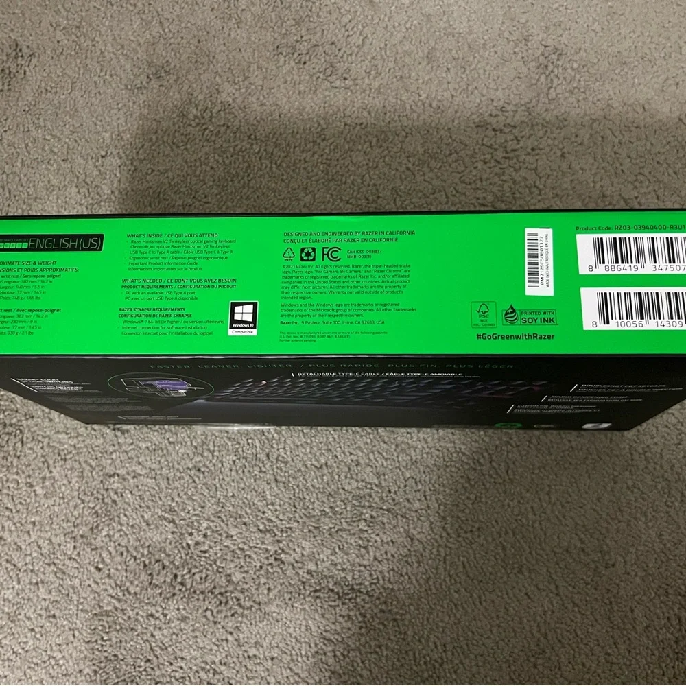 Razer open box